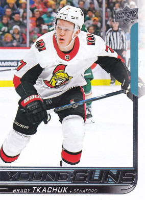 Hockey card Brady Tkachuk