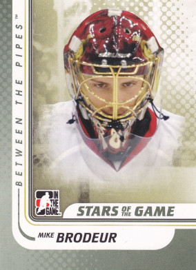 Hockey card Mike Brodeur