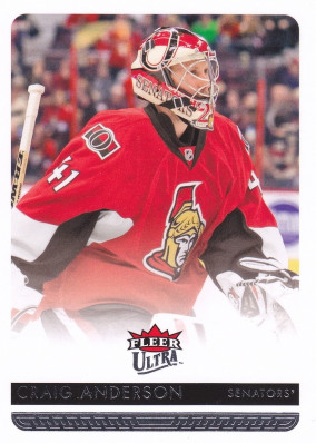 Hockey card Craig Anderson