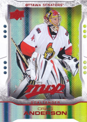 Hockey card Craig Anderson