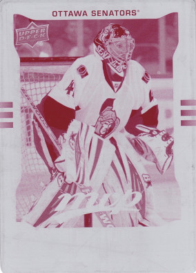 Hockey card Craig Anderson