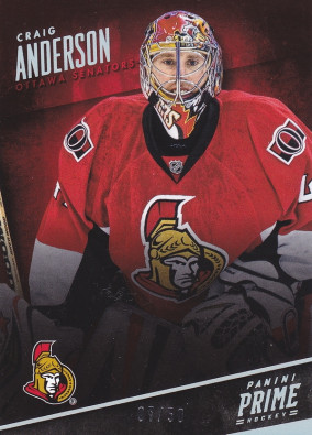 Hockey card Craig Anderson