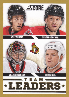 Hockey card Craig Anderson