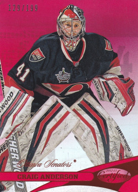 Hockey card Craig Anderson