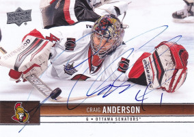Hockey card Craig Anderson