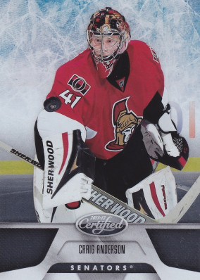 Hockey card Craig Anderson