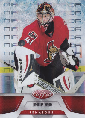 Hockey card Craig Anderson