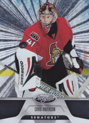 Hockey card Craig Anderson