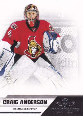 Hockey card Craig Anderson