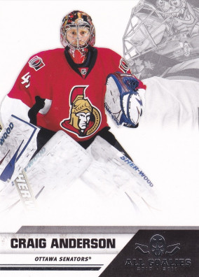 Hockey card Craig Anderson