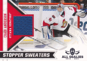 Hockey card Craig Anderson