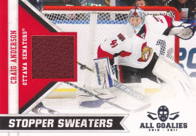 Hockey card Craig Anderson