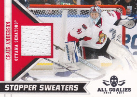 Hockey card Craig Anderson
