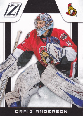 Hockey card Craig Anderson