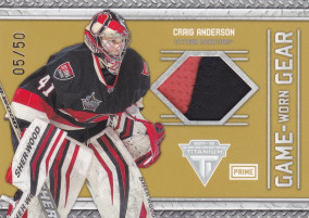 Hockey card Craig Anderson