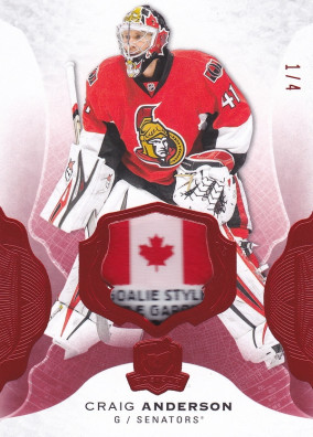 Hockey card Craig Anderson