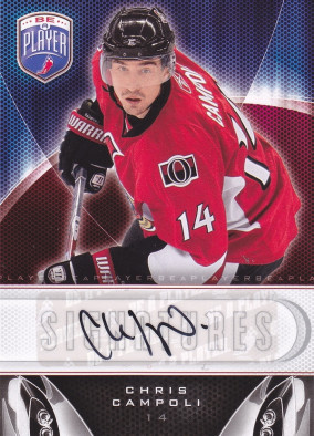 Hockey card Chris Campoli