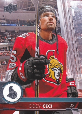 Hockey card Cody Ceci