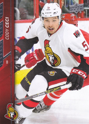 Hockey card Cody Ceci