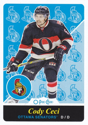 Hockey card Cody Ceci