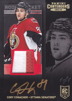 Hockey card Cory Conacher