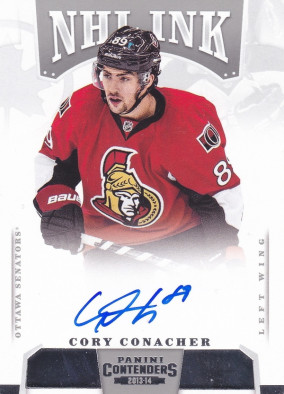 Hockey card Cory Conacher