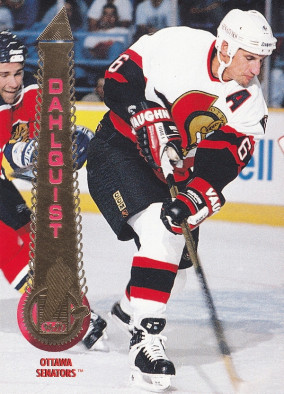 Hockey card Chris Dahlquist
