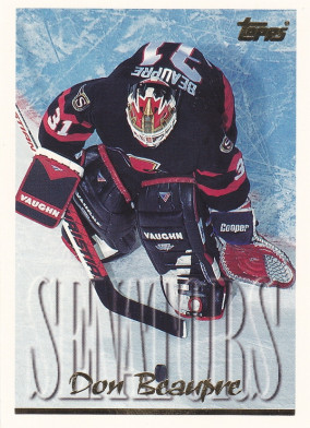 Hockey card Don Beaupre
