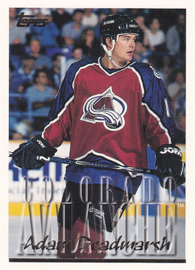 Hockey card Adam Deadmarsh