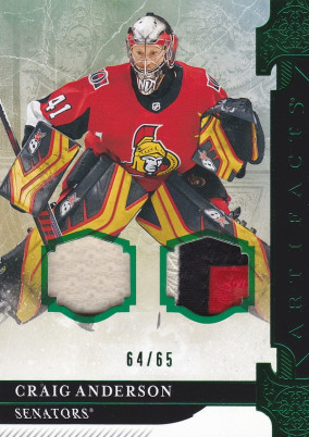Hockey card Craig Anderson