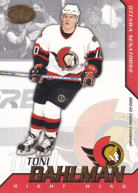 Hockey card Tony Dahlman