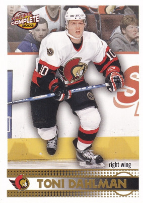 Hockey card Tony Dahlman