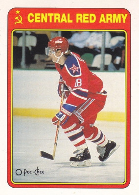 Hockey card Sergei Fedorov