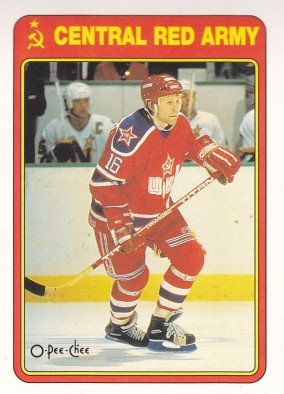 Hockey card Vladimir Konstantinov