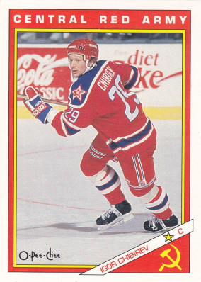 Hockey card Igor Chibirev