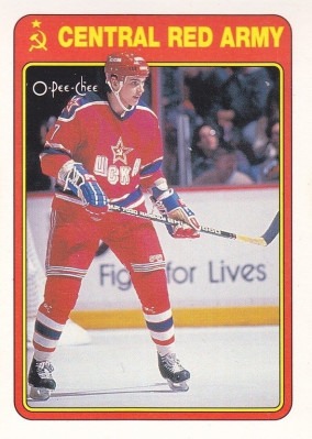 Hockey card Vladimir Malakhov