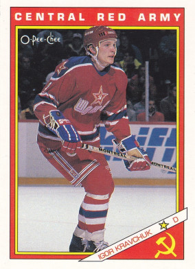 Hockey card Igor Kravchuk