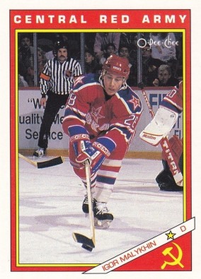 Hockey card Igor Malykhin