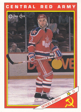 Hockey card Sergei Zubov