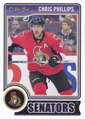 Hockey card Chris Phillips