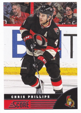 Hockey card Chris Phillips