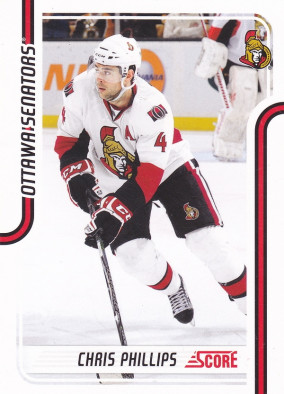 Hockey card Chris Phillips