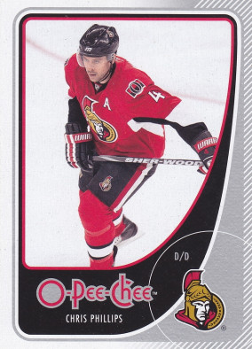 Hockey card Chris Phillips