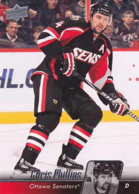 Hockey card Chris Phillips