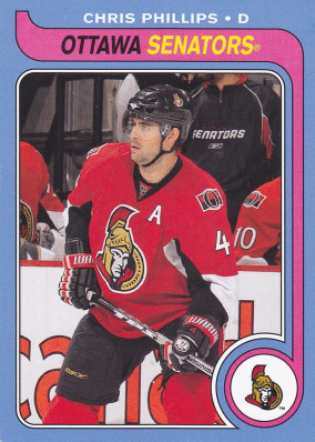 Hockey card Chris Phillips