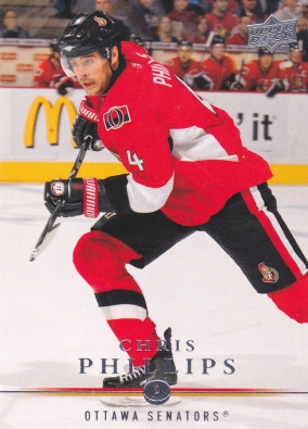 Hockey card Chris Phillips