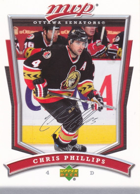 Hockey card Chris Phillips