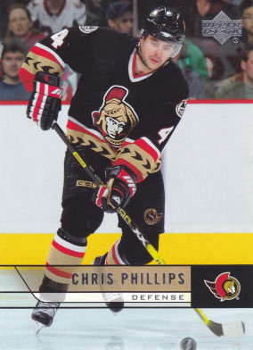 Hockey card Chris Phillips