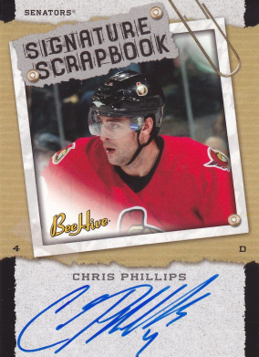 Hockey card Chris Phillips