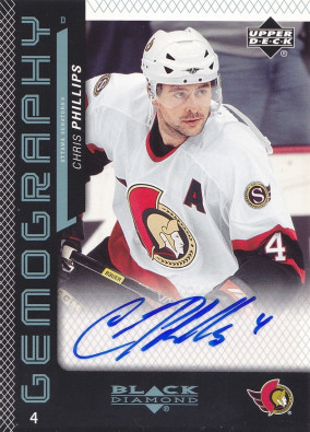 Hockey card Chris Phillips